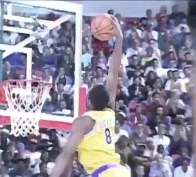 19 year old Kobe dunks on Ben Wallace (1997 preseason)