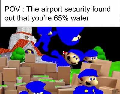 Water is dangerous!