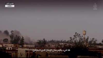 Islamic State fighters rock regime airbase with massive explosion — Battle of Taqba Airbase, 2014