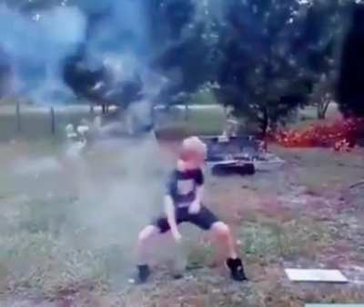 So you thought it was a good idea to give your child a firework