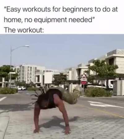 Easy workout