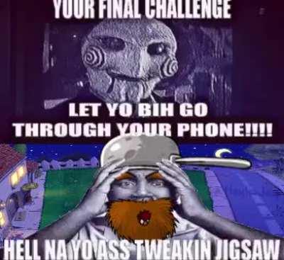 your final challenge. let yo bih eat your brainz