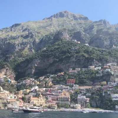 Arriving in Positano, Italy (2019)