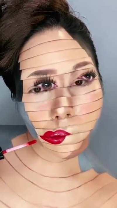 This incredible makeup is cringy af for me