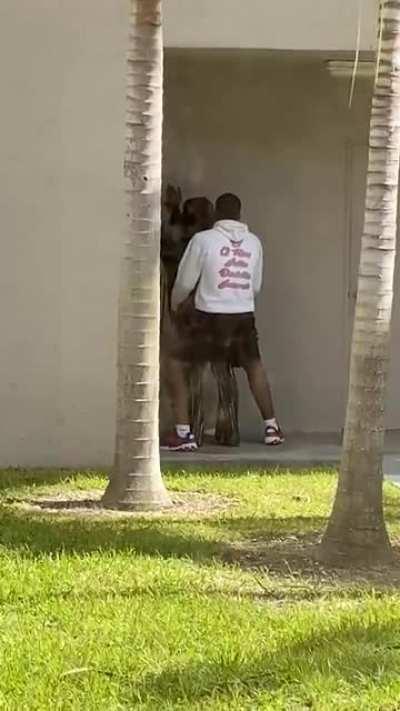 Couple outside SIL’s office