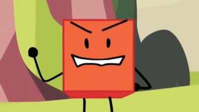 Blocky makes fun of the sun