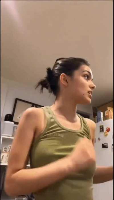 Snow White star Rachel Zegler's Latina boobs are braless and BOUNCY