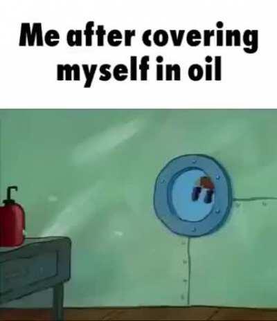 Time to cover yourself in oil caw caw