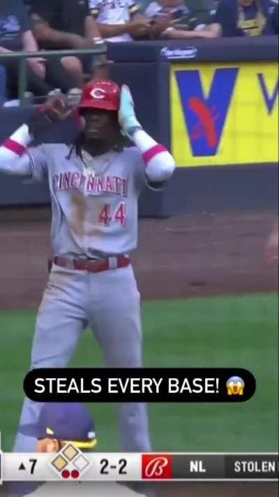 Steals Every Base.