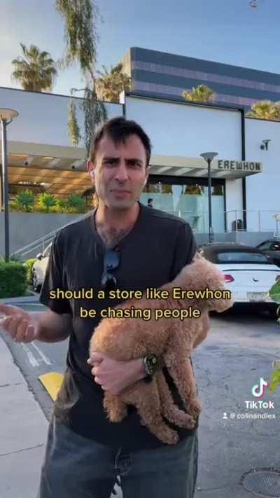 Erewhon Chicken Thief Smashed my Car, Attacked Crowd then drove off!