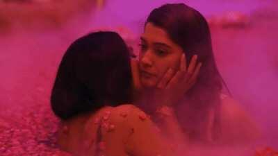 Anuja Joshi and Suchitra Pillai Lesbian Kiss