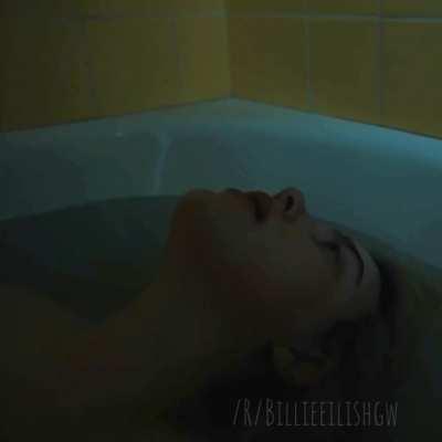 Billie naked in a Bathtub