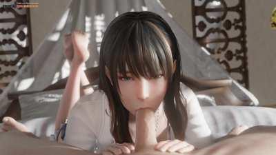 Nanami Blowjob POV