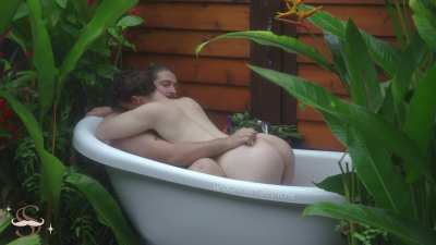 I'm only afraid that I may never get to soak in an outdoor tub again!