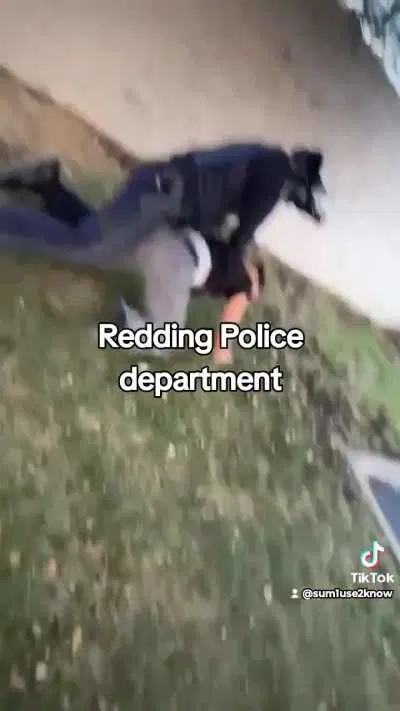 Redding Police Department in Redding CA is beating up and macing kids riding bikes now.