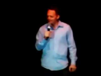 After seeing several comedians like Tracy Morgan, Bob Saget, and Dom Irrera booed, Bill Burr comes guns blazing and roasts a 10,000+ drunk crowd in Philadelphia, eventually winning them over in the end