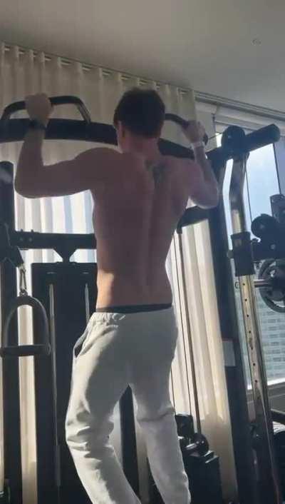 10 pull-ups, 9 months post op