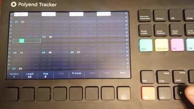 184 bpm Breakbeats on the Polyend Tracker