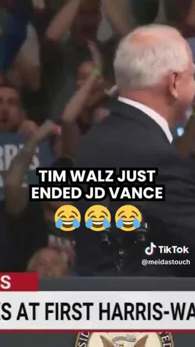 Tim Walz just ended JD Vance