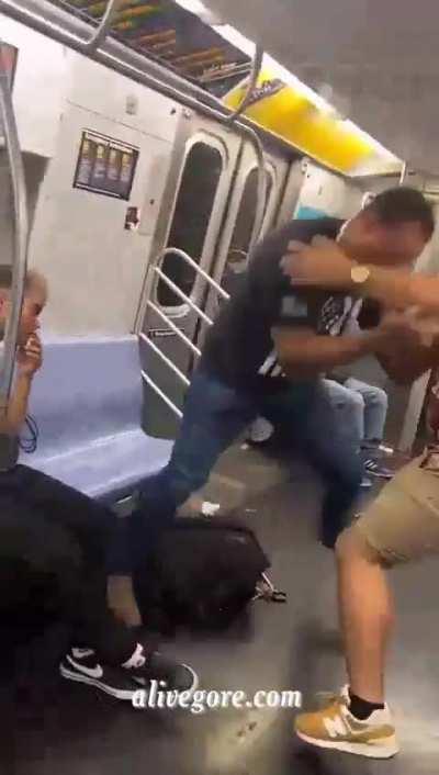 Fight in a Subway