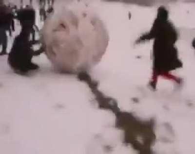 Lets make a giant snowball WCGW ??