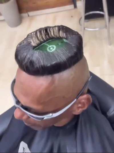 Football Stadium Haircut 