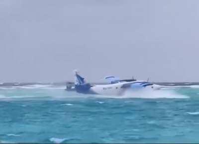 Maldivian Twin Otter pilots &amp;amp; crew braving bad weather to deliver COVID-19 samples &amp;amp; aiding patient transfer (NOT OC)