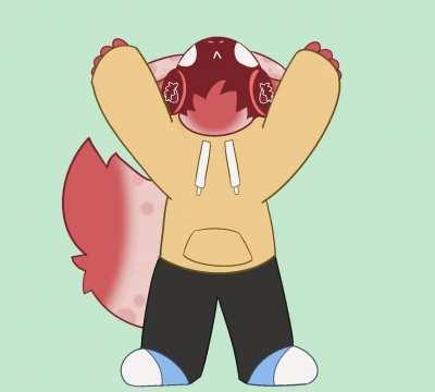 silly silly goober dance (art by me)