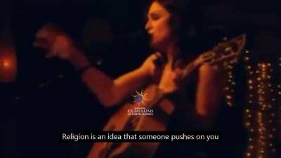 Singer Madonna on religion via EXMNA