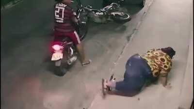 HMF while I hop on the back of your dirt bike