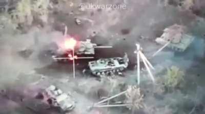 Destruction of Russian equipment during the failed attacks on Avdiivka. October 2023.