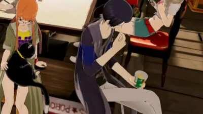 Can we take a moment and watch Yusuke eat his potato sticks like a wood chipper?