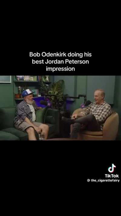 Bob Odenkirk and David Cross making fun of Jordan Peterson