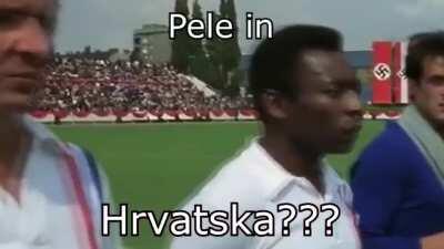 UNSEEN FOOTAGE? PELE IN CROATIA?