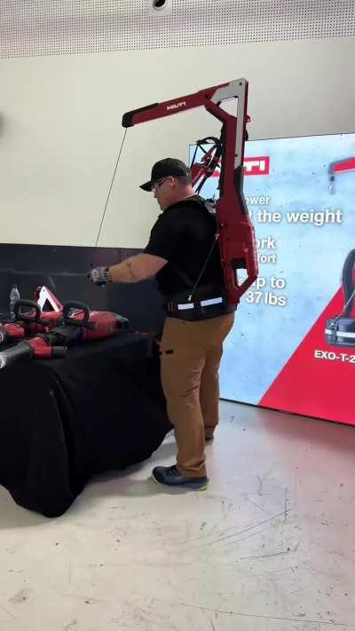 Tool balancing exoskeleton