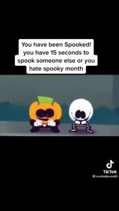 when someone says they hate spooky month