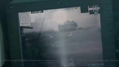 Incredible Footage from Inside an Armored Vehicle in Mariupol Battling Russian Armor