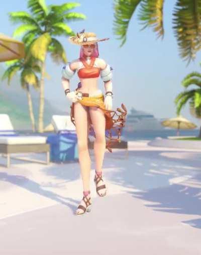 Ashe's hips don't lie in her new Summer Games 2021 Poolside Skin.