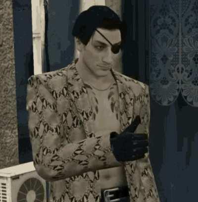 Whatever it is you're going through, you got this. Majima believes in you 👍