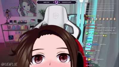 Pokimane Vtuber Nip Slip (KuewPlue) [Twitch]