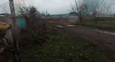 The Kraken unit and the 92nd brigade liberating the town of Novoselivske, Luhansk oblast.