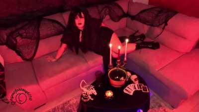 Goth Witch Farting : A Spooky Nasty Spectacle