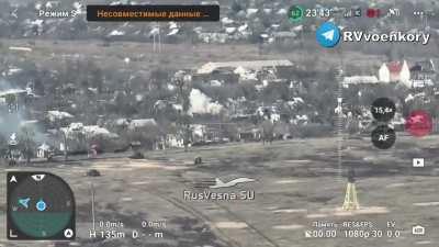 Impenetrable Russian tanks storm another fortress city - Krasnogorovka