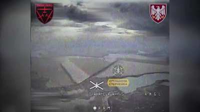 Footage of a FPV pilot intercepting a Russian Lancet UAV in the skies over Ukraine.