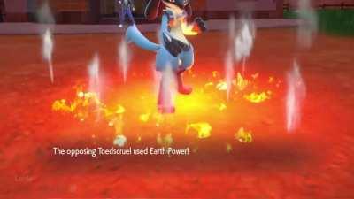 Lucario sending mixed messages