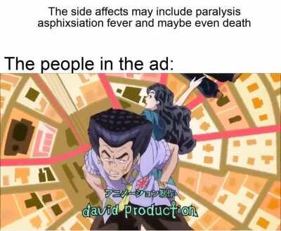 It's a crazy noisy bizarre ad