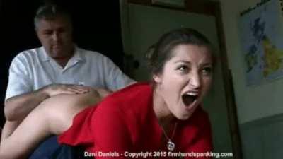 Grandpa Spanked Her Hard