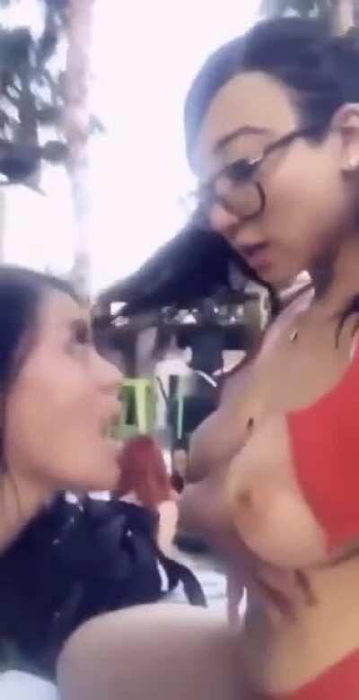 Asian Girls Kissing + More