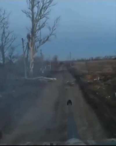 Bradley IFV of 47th mechanized brigade destroys Russian BTR-82, Avdeevka direction.