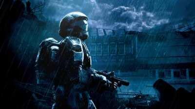 I made a Halo 3: ODST Animated Wall Paper!